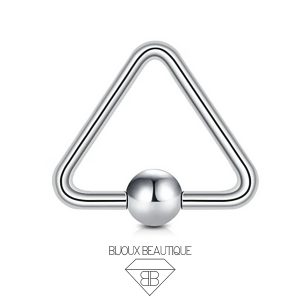 Triangle CBR Hoop – Silver