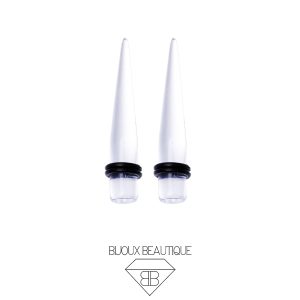 Ear Tapers – Clear (Pair)